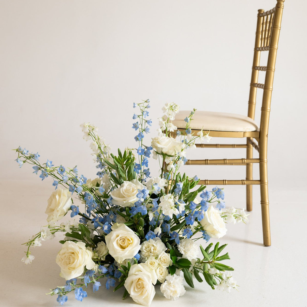 French Blue Large Aisle Marker Arrangement 