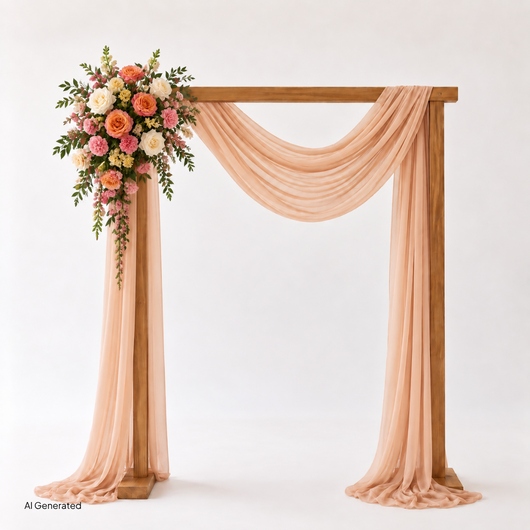 Golden Hour Large Arch Arrangement