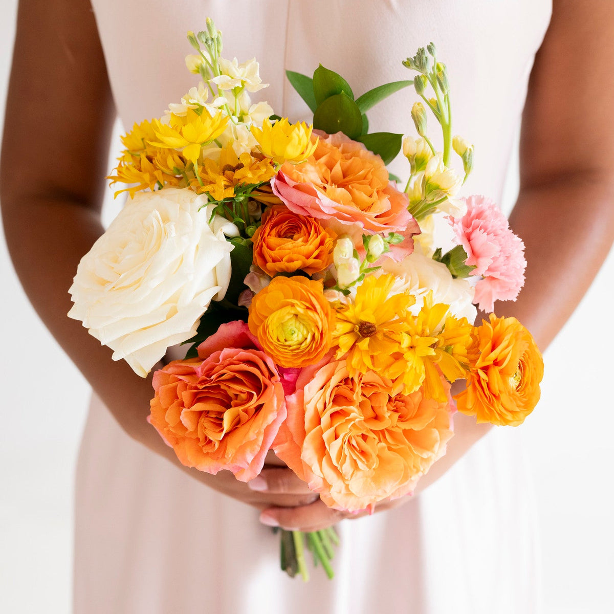 Golden Hour Bridesmaid Bouquet