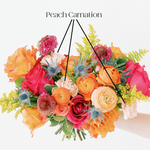 peach carnation flower