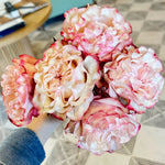 bulk country candy pink ombre garden roses