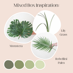 build your own greenery mixed box