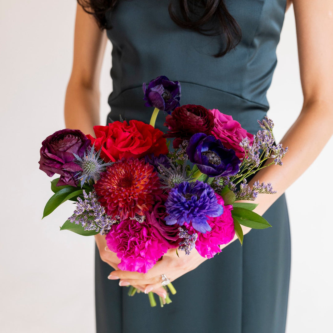 multi colored bridesmaid dresses Jewel Tones Bouquet WAss26p Black and Red Lace Size:7-UK Colors Dress 3813