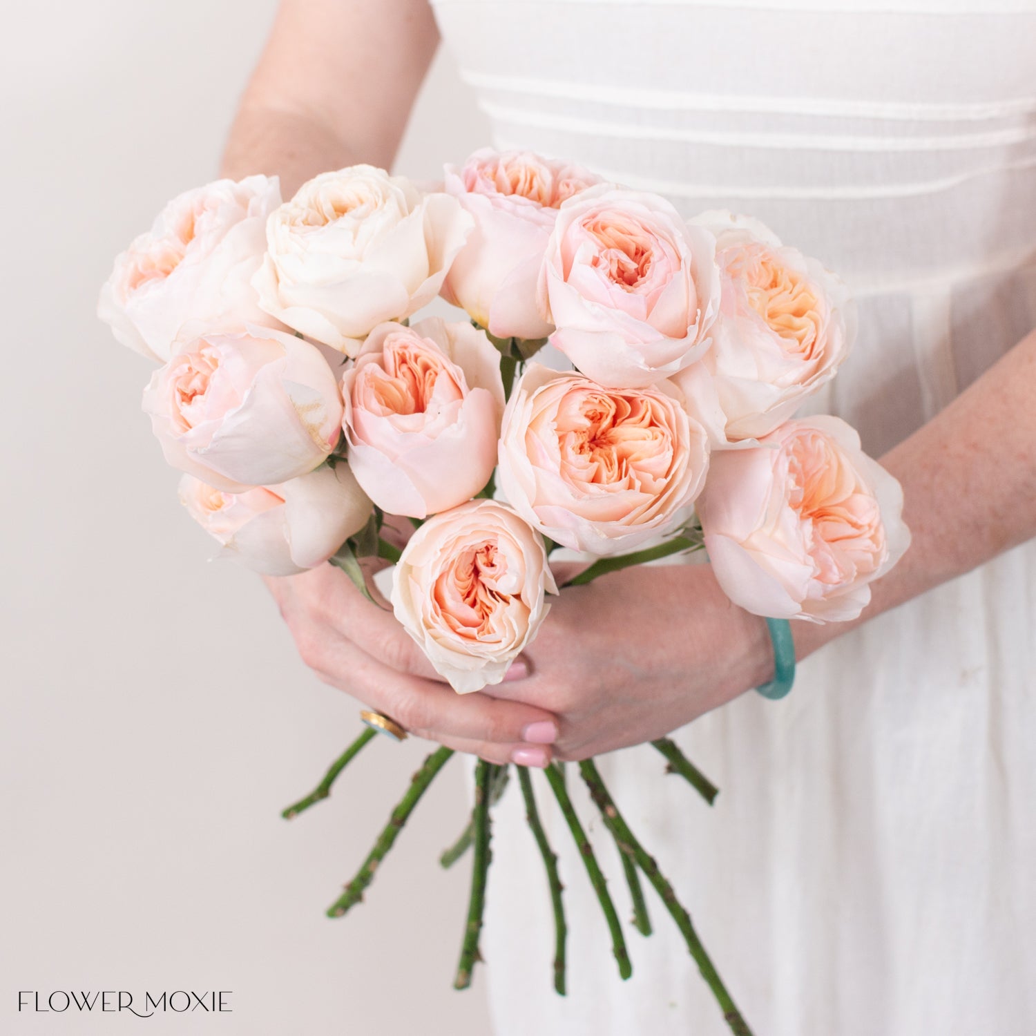 Garden Roses For Weddings Luxurious Bridal Bouquets | Quince Flowers