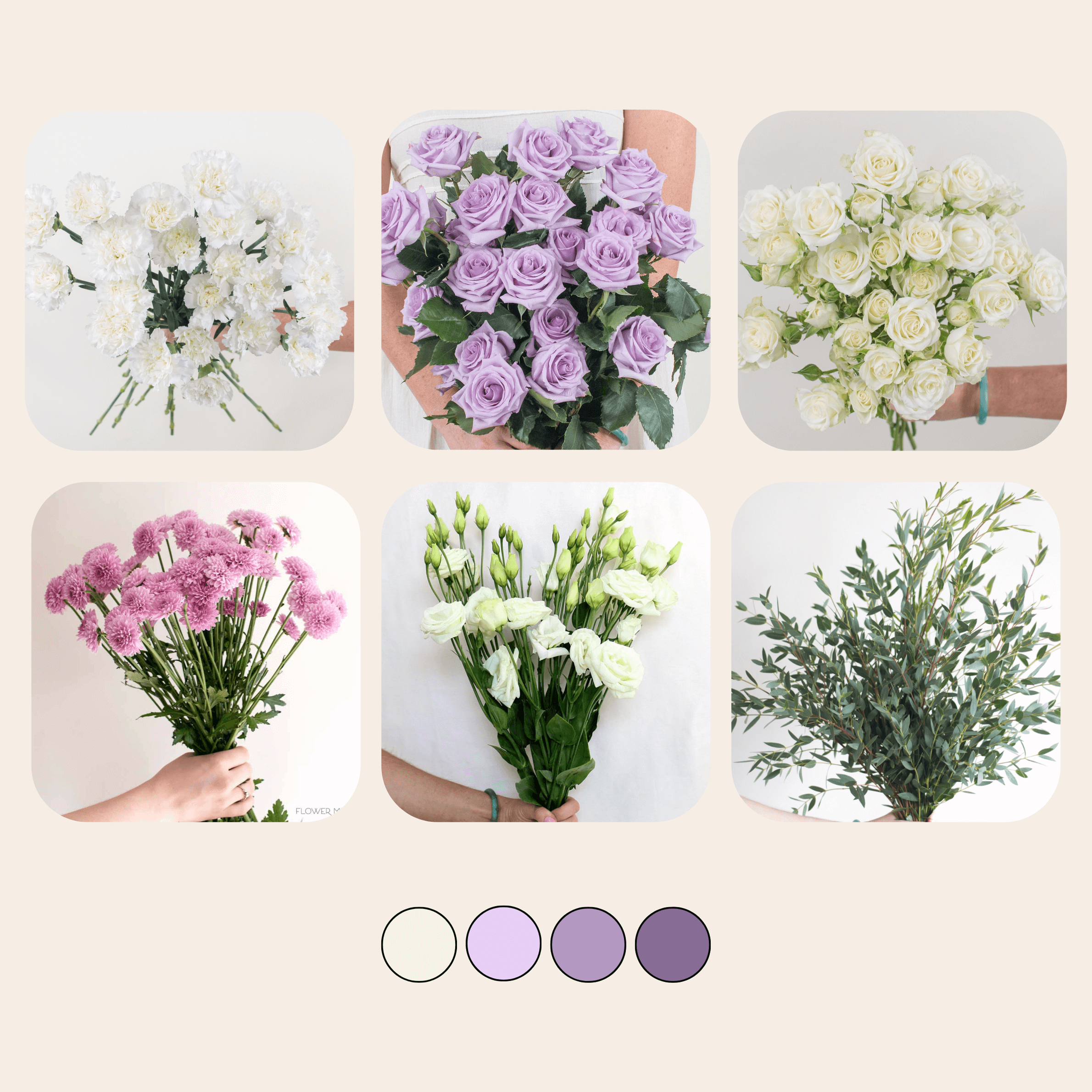 Lavender and Cream Sample Box