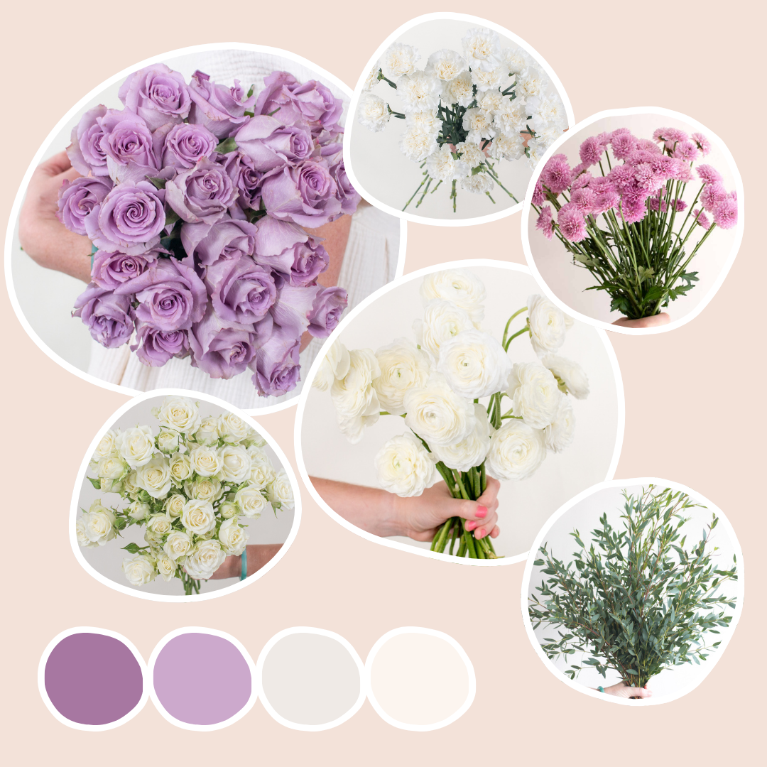 Lavender and Cream Sample Box