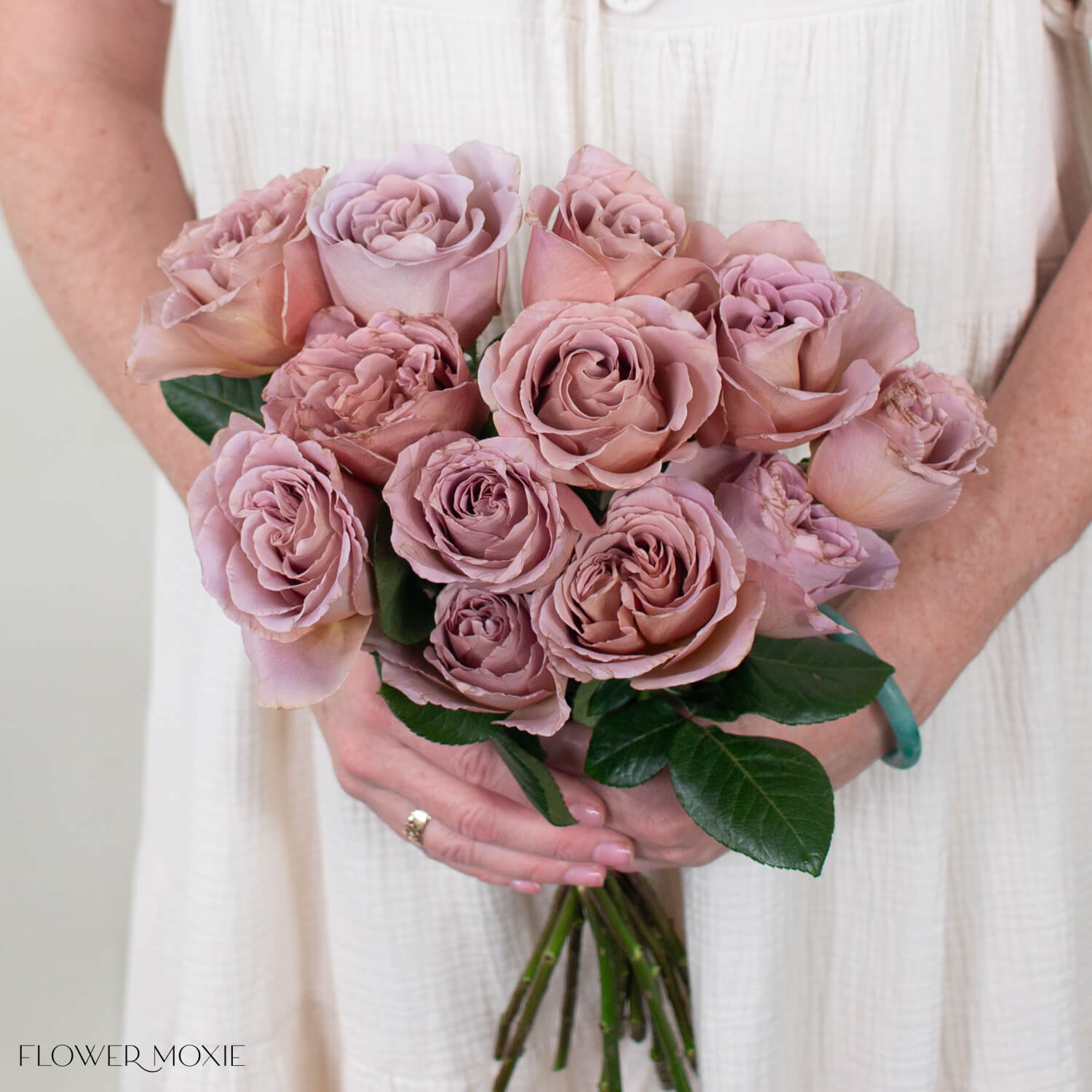 Cafe Latte Mauve Wedding Garden Roses