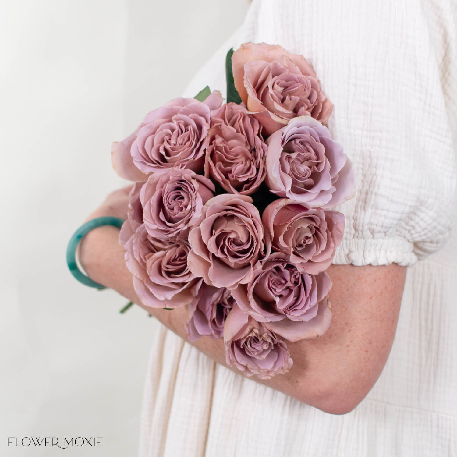 Cafe Latte Mauve Wedding Garden Roses