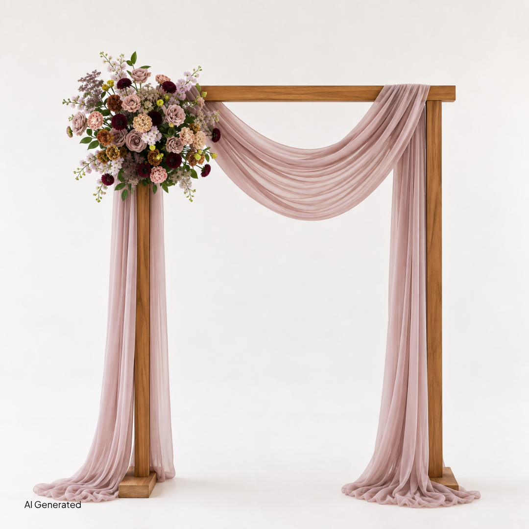 Midnight Garden Large Arch Arrangement