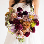 Midnight Garden Bridal Bouquet
