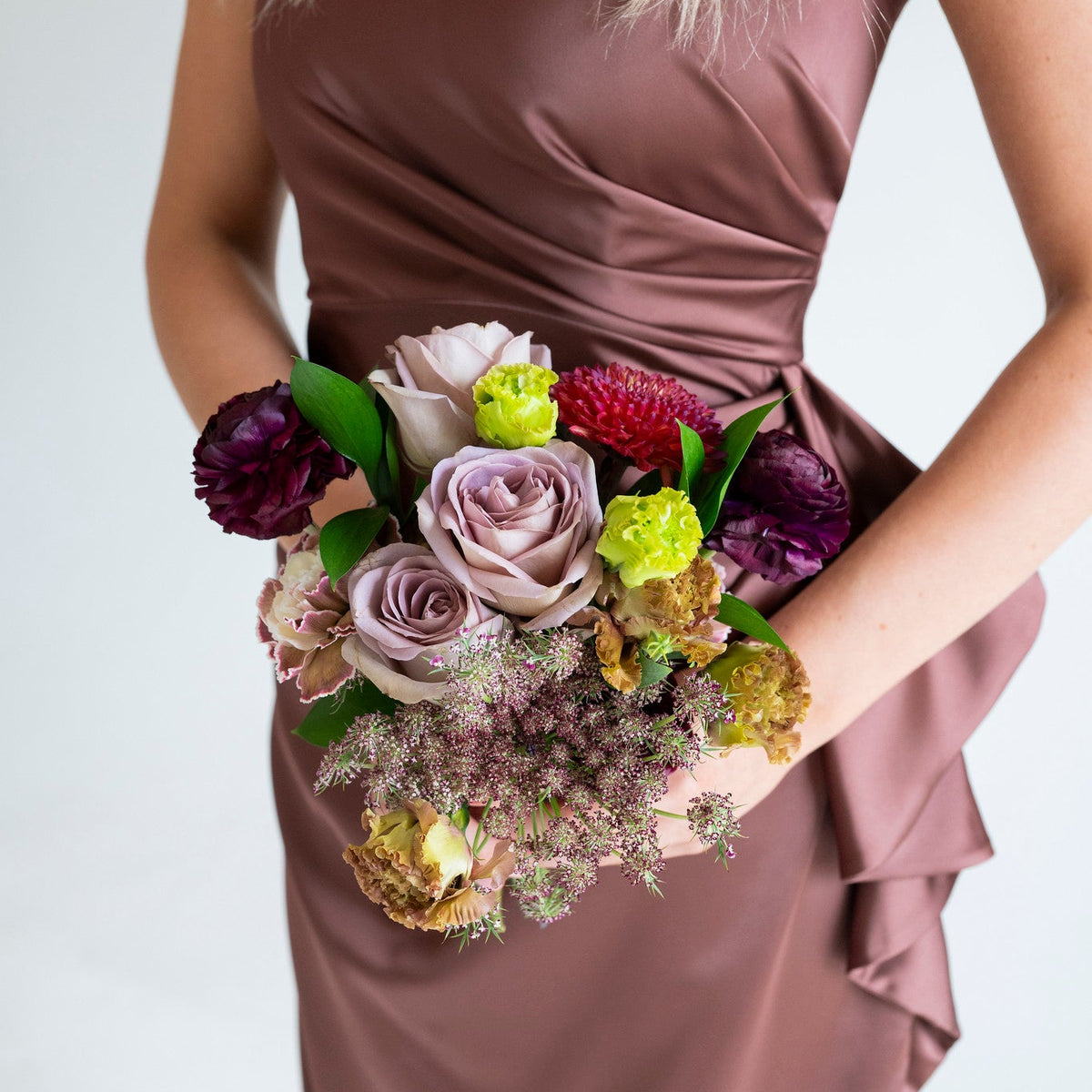 Midnight Garden Bridesmaid Bouquet