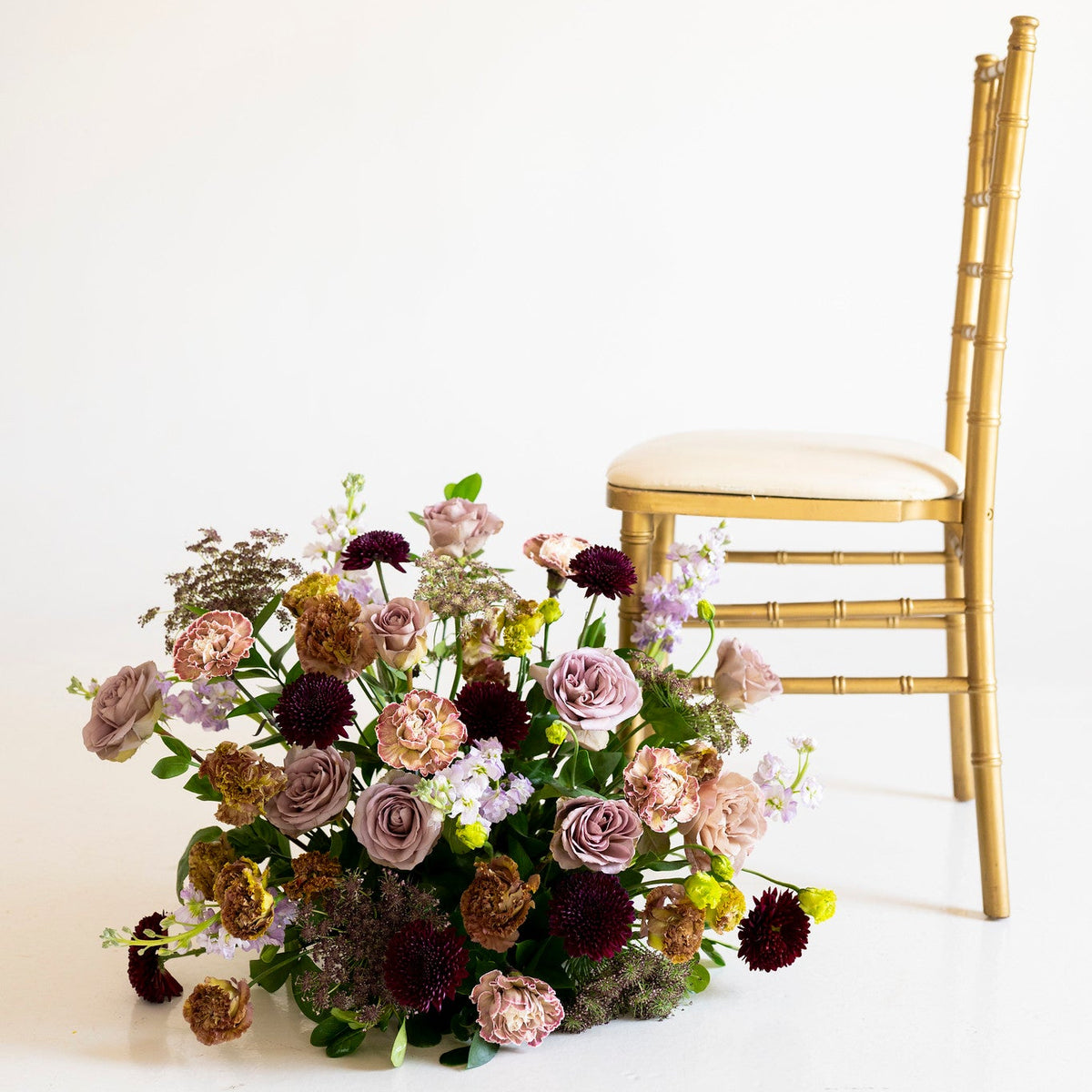 Midnight Garden Large Aisle Marker Arrangement 