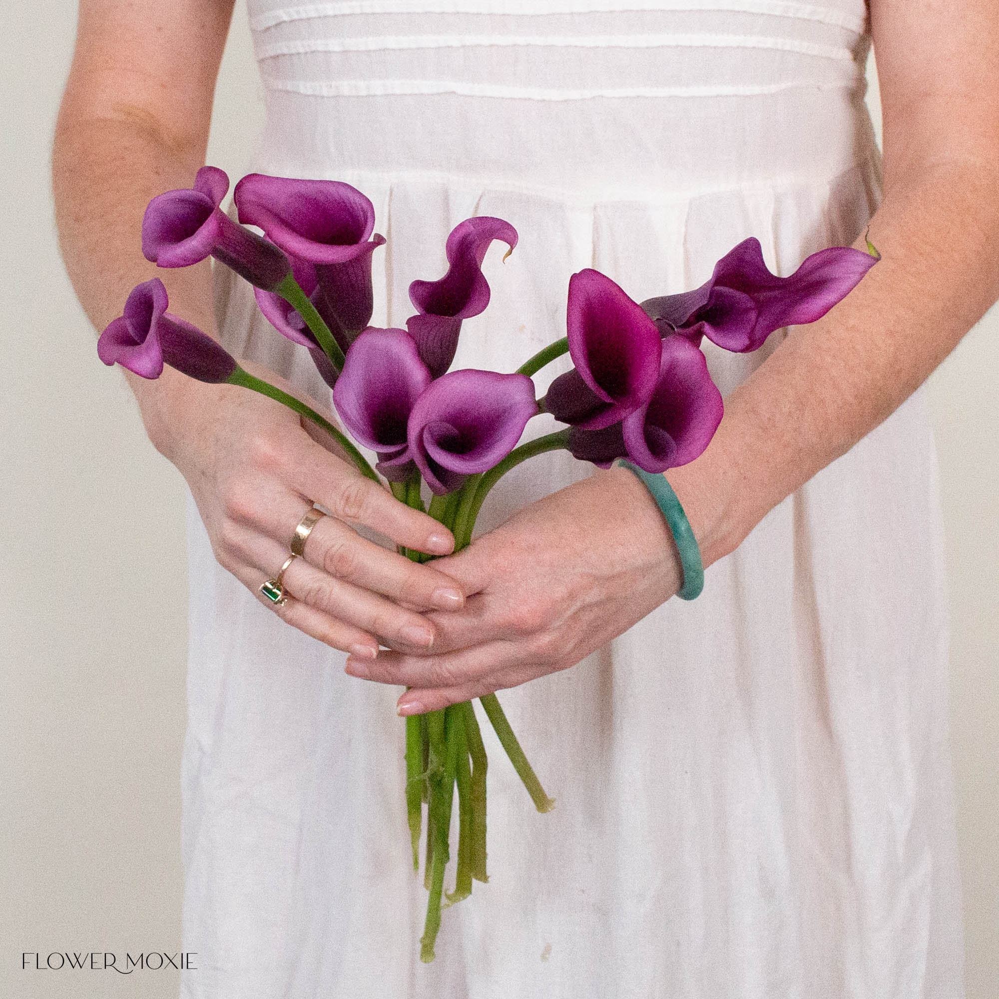 Purple Mini Calla Lily Flower
