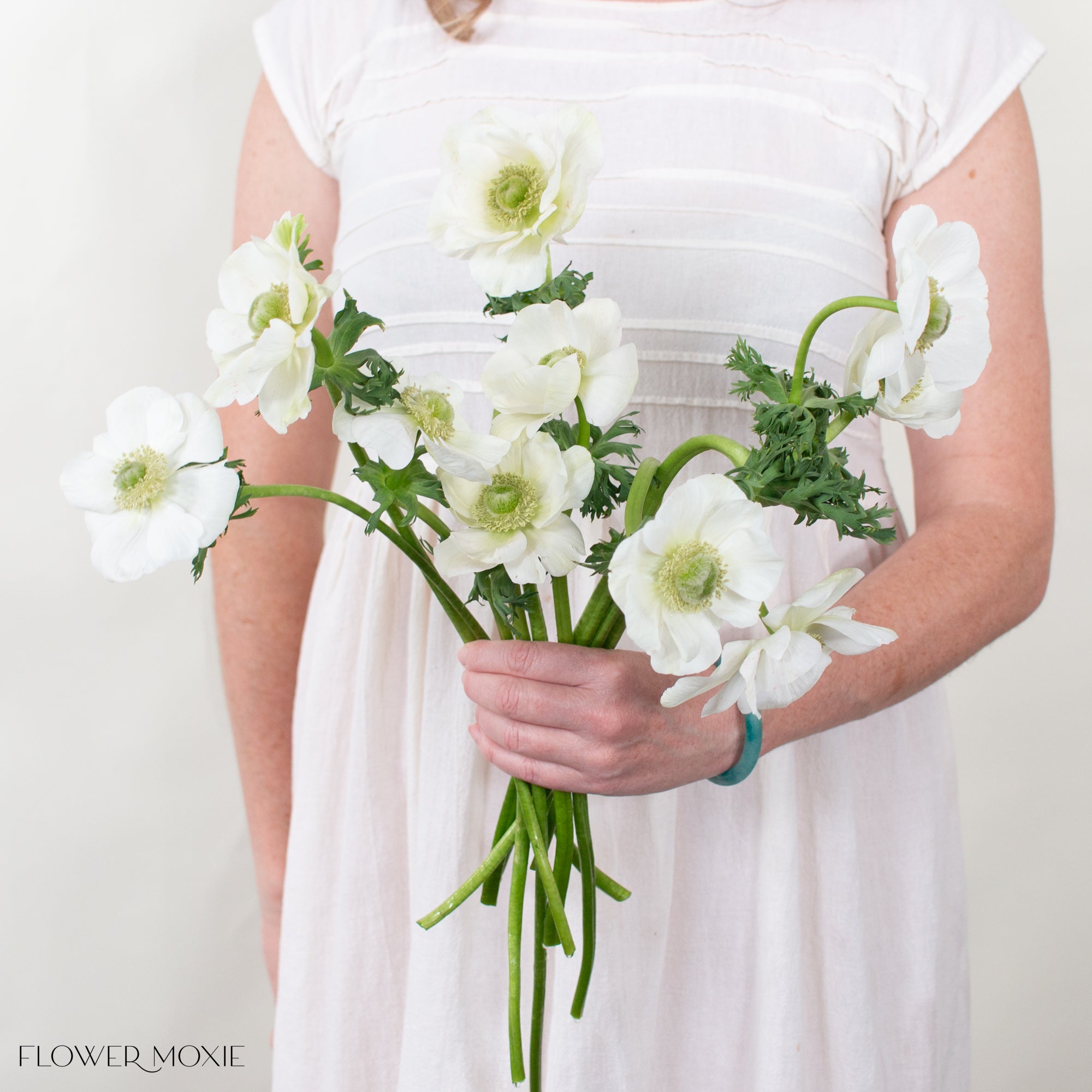 White Bianco Anemone Flower | DIY Wedding Flowers – Flower Moxie