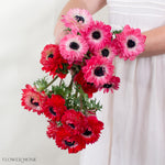 Pink and Red Anemones Mixed Box