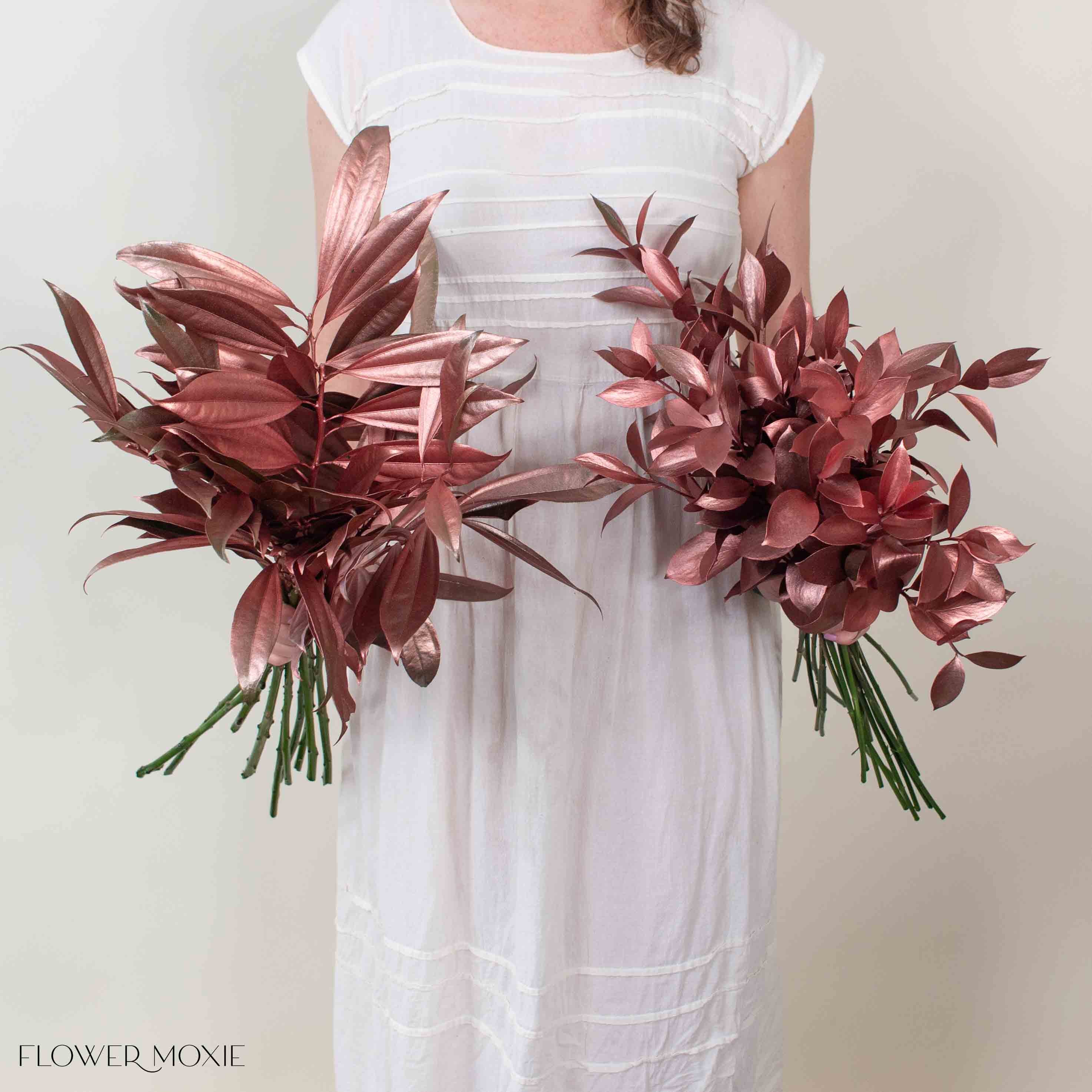 Tinted Bronze Greenery Mixed Box