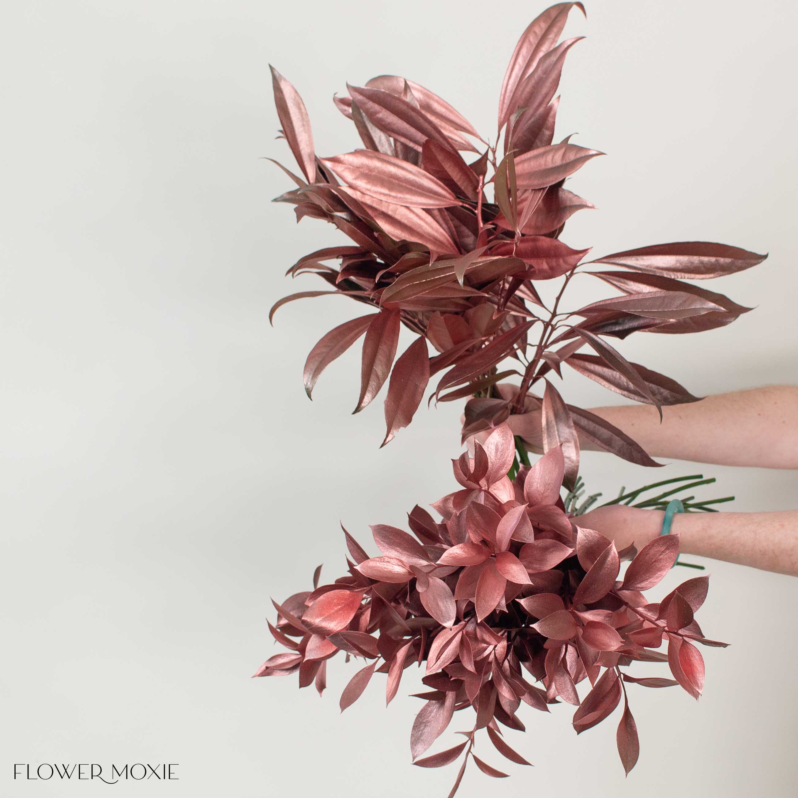 Tinted Bronze Greenery Mixed Box