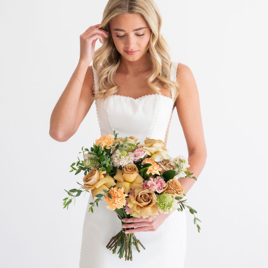 Palm Springs Premade Bridal Bouquet | Flower Moxie DIY 1