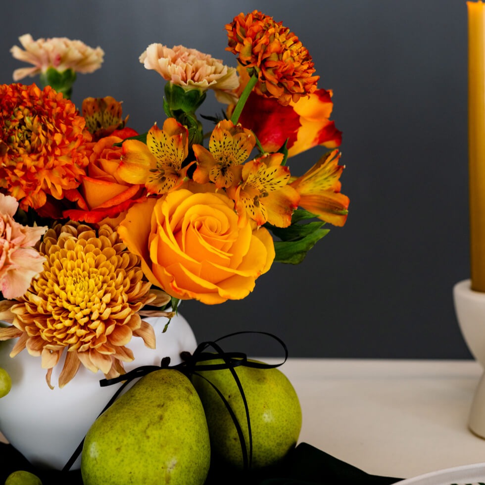 Orange Nectar Premade Centerpieces