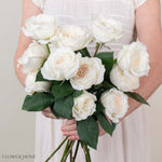 White Princess Miyuki Garden Rose
