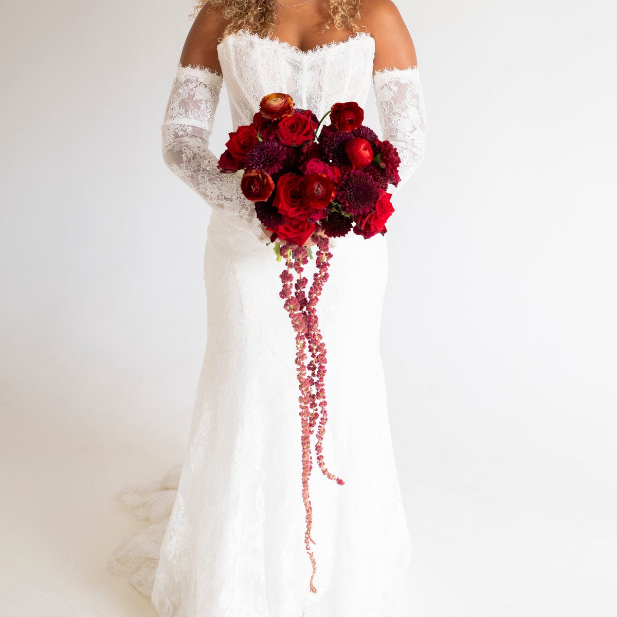 Scarlet Bridal Bouquet