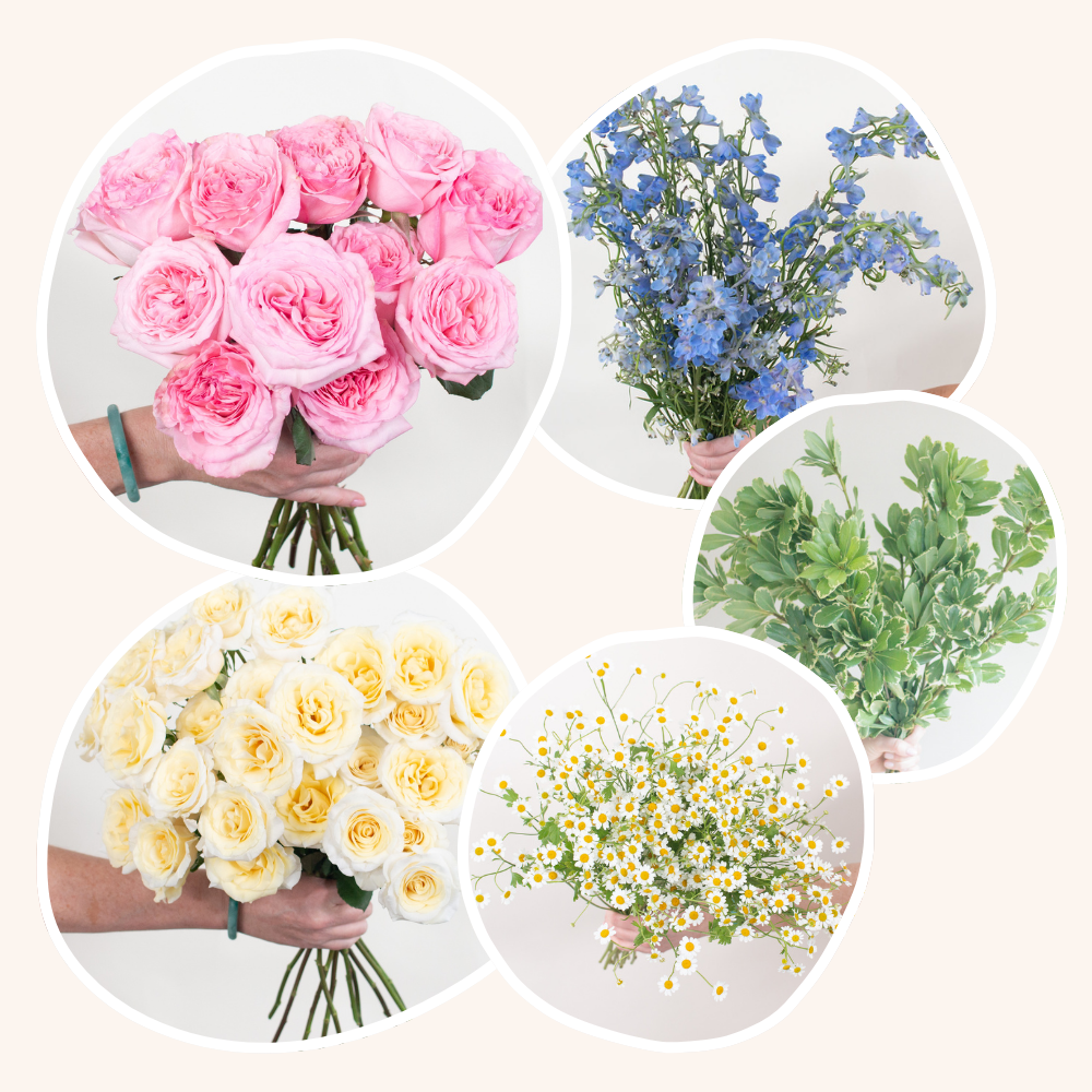Soft Wildflower Ceremony Arrangements | DIY Wedding Flowers – Flower Moxie