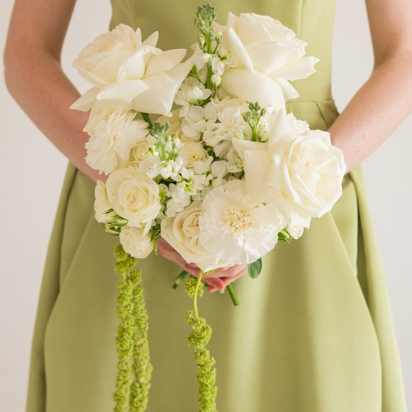 Summer Green Bridesmaid Bouquet