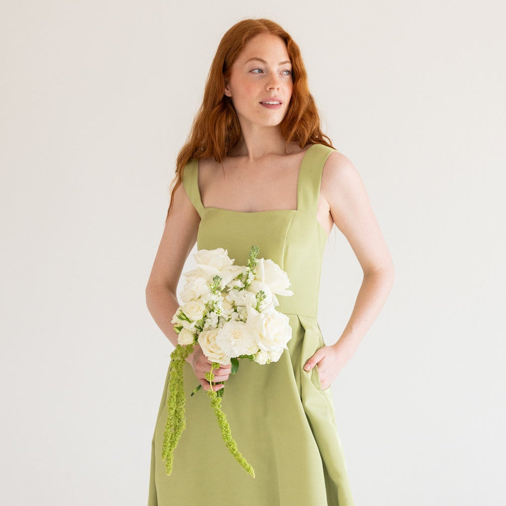 Summer Green Bridesmaid Bouquet