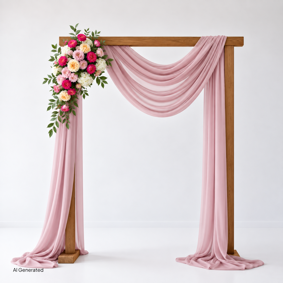Sunset Garden Rose Large Arch Arrangement
