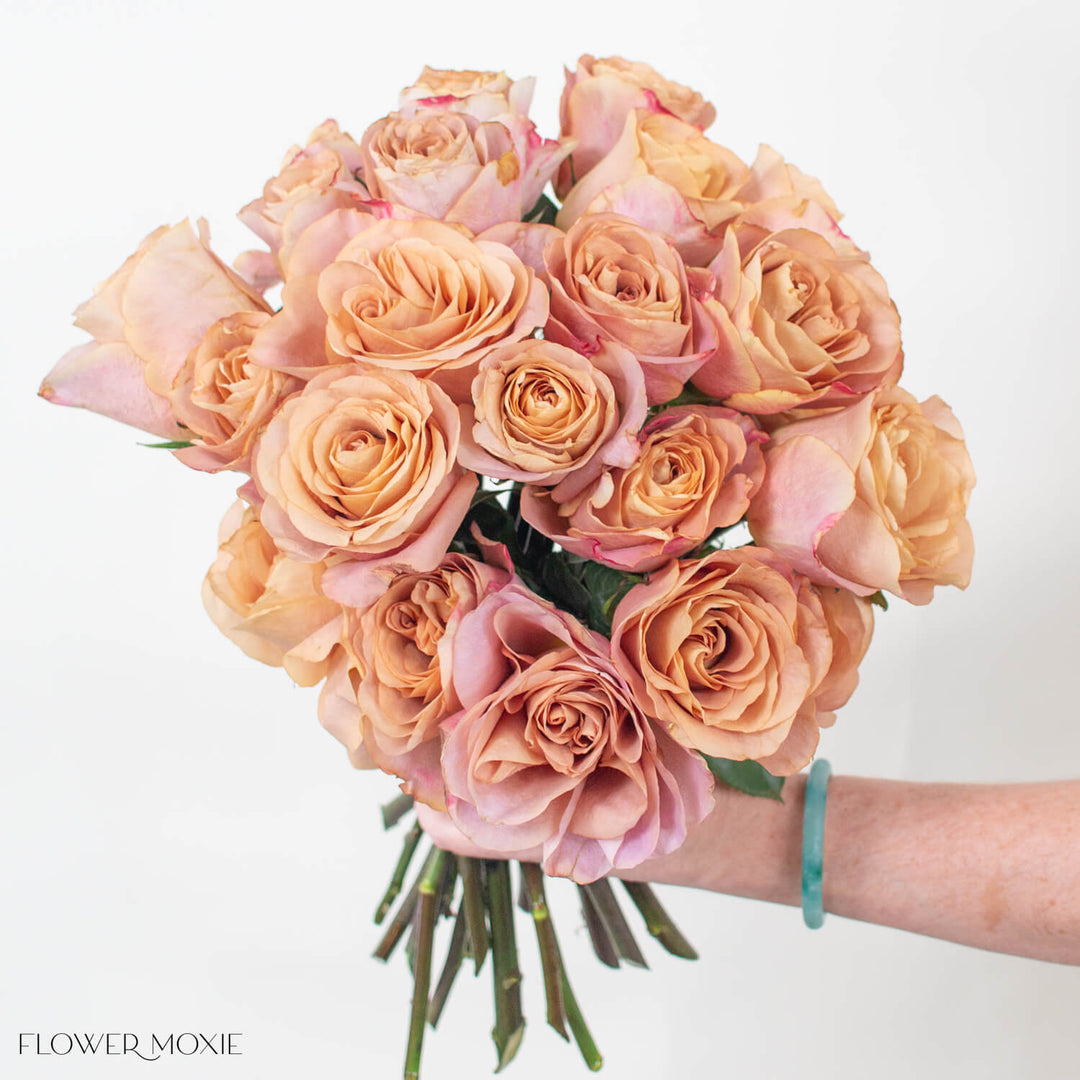 Golden Brown Symbol Rose | DIY Wedding Flowers | Flower Moxie