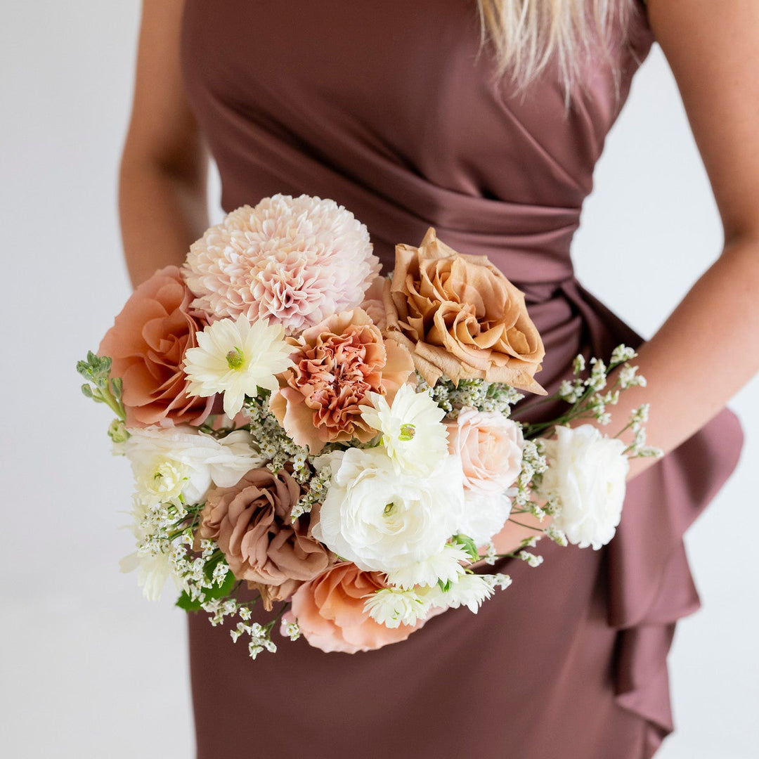 Terracotta DIY Bridesmaid Bouquet