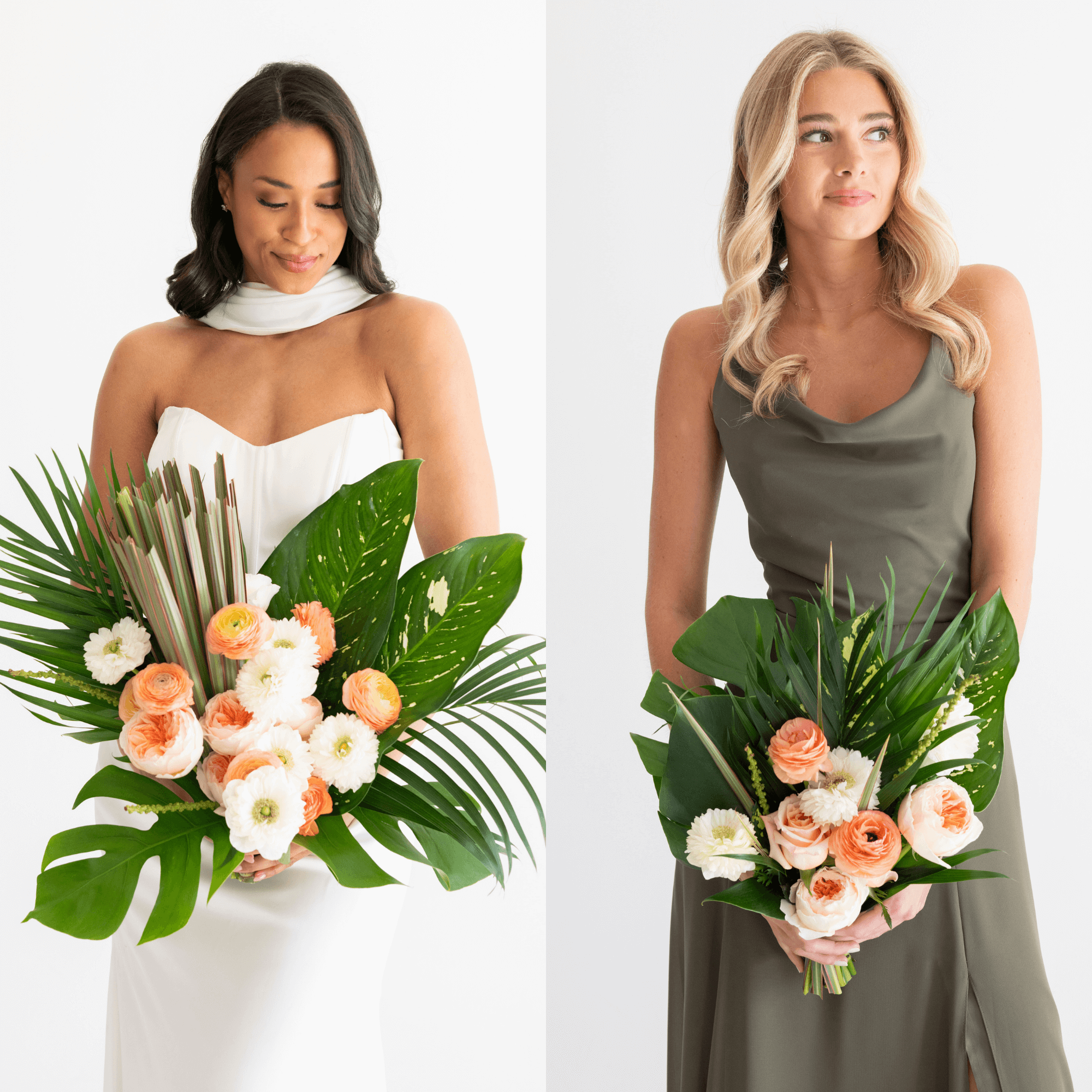 Tropical Nouveau Premade - Bridal Package | Flower Moxie DIY