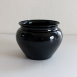 black plastic vase for diy flowers