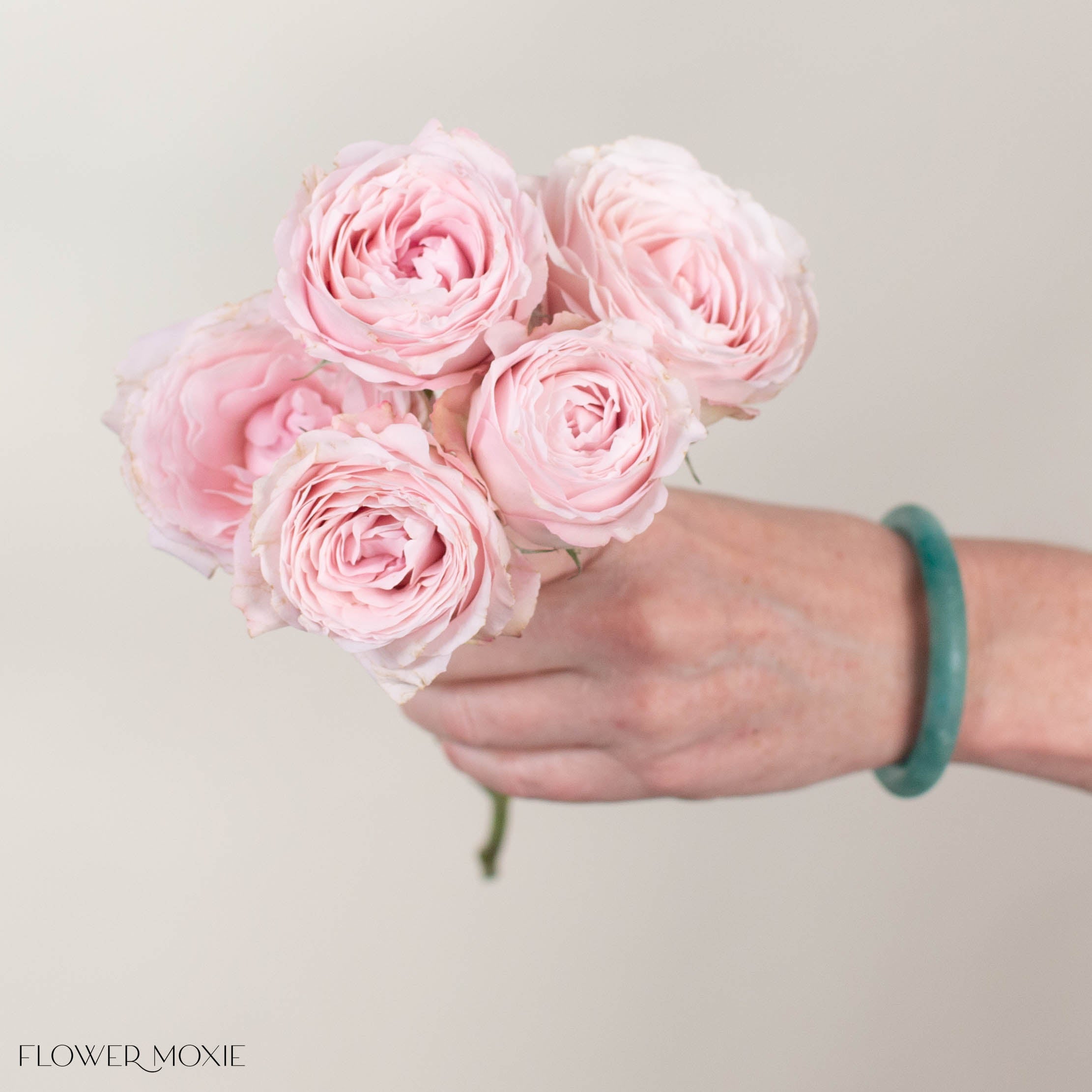 Light Pink Wedding Rosever Spray Garden Roses
