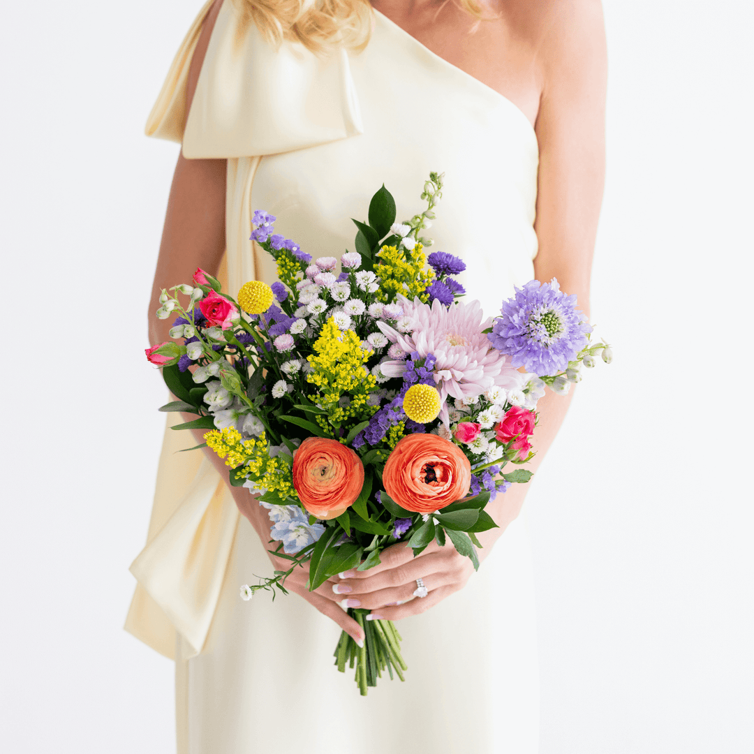 wildflower bridesmaid dresses Wildflower Embroidered Wedding Dress: Off-Shoulder Floral Tulle Gown