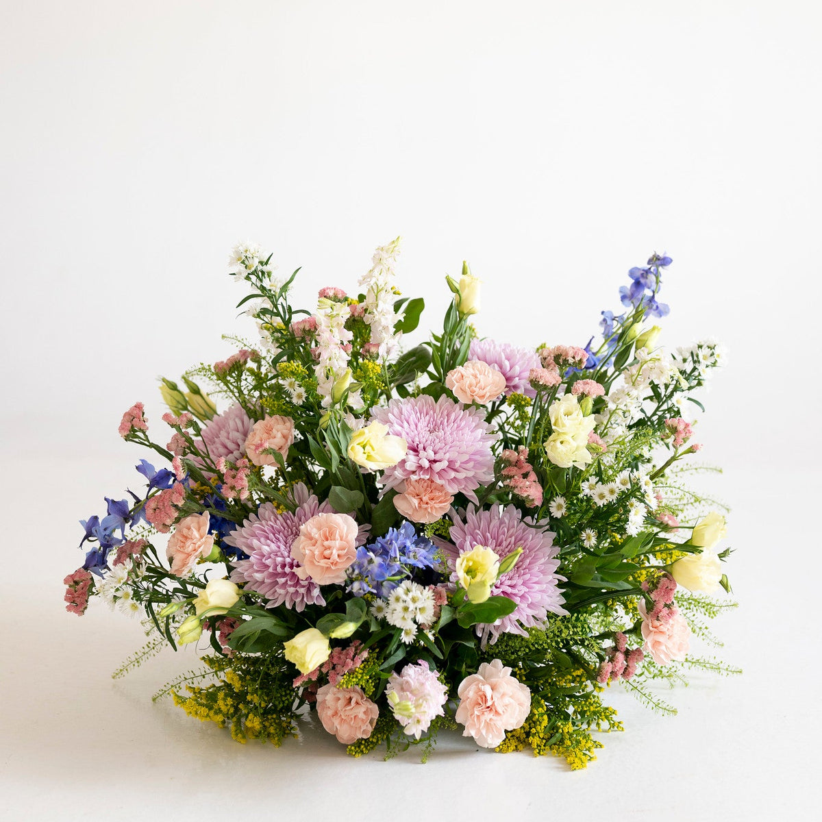 Wildflower Grounded Ceremony Arrangement