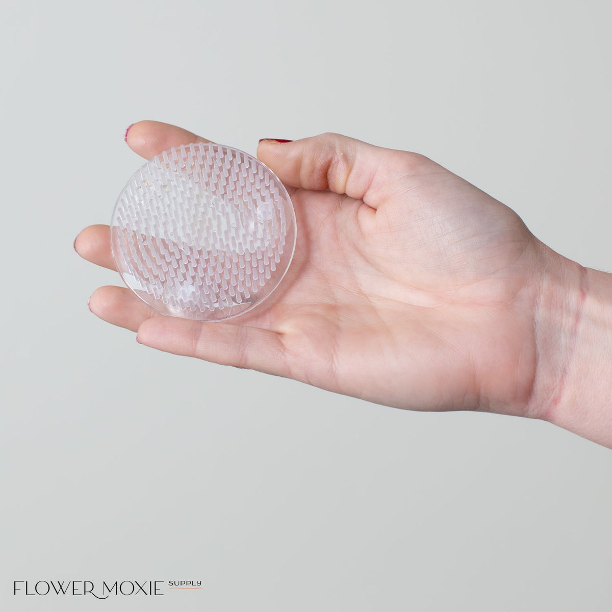 Plastic Pin Frog - Round