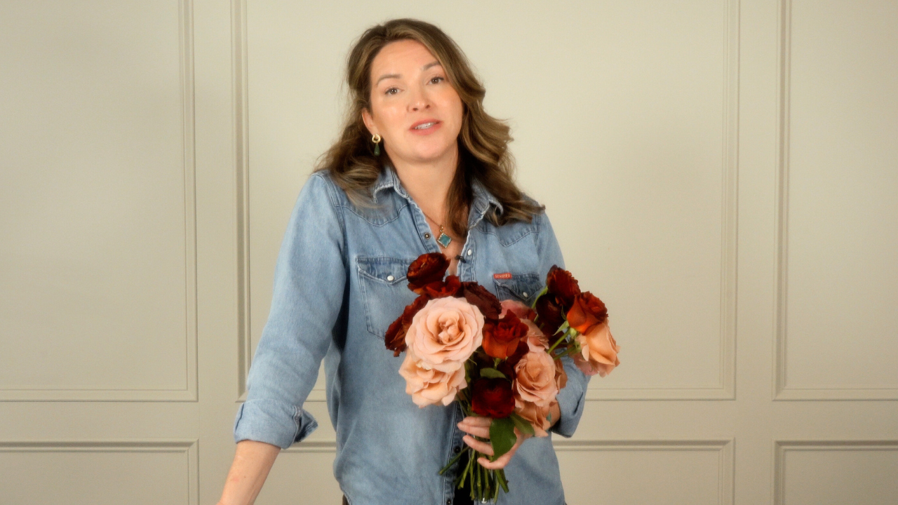 all rose bouquet