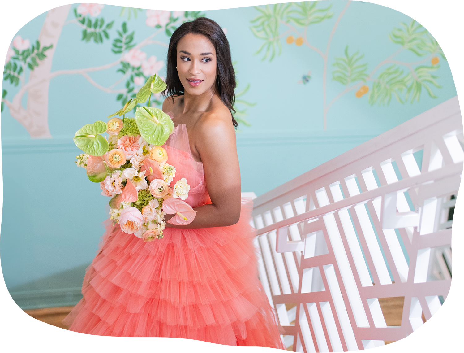 Red Currant Bouquet Kit, DIY Wedding Flowers, Flower Moxie
