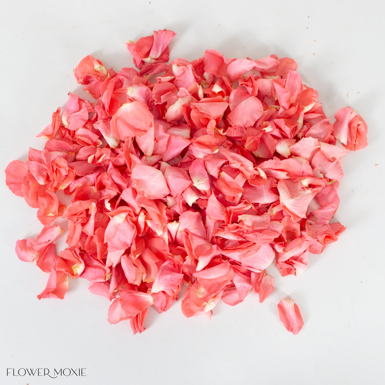 bulk coral rose petals