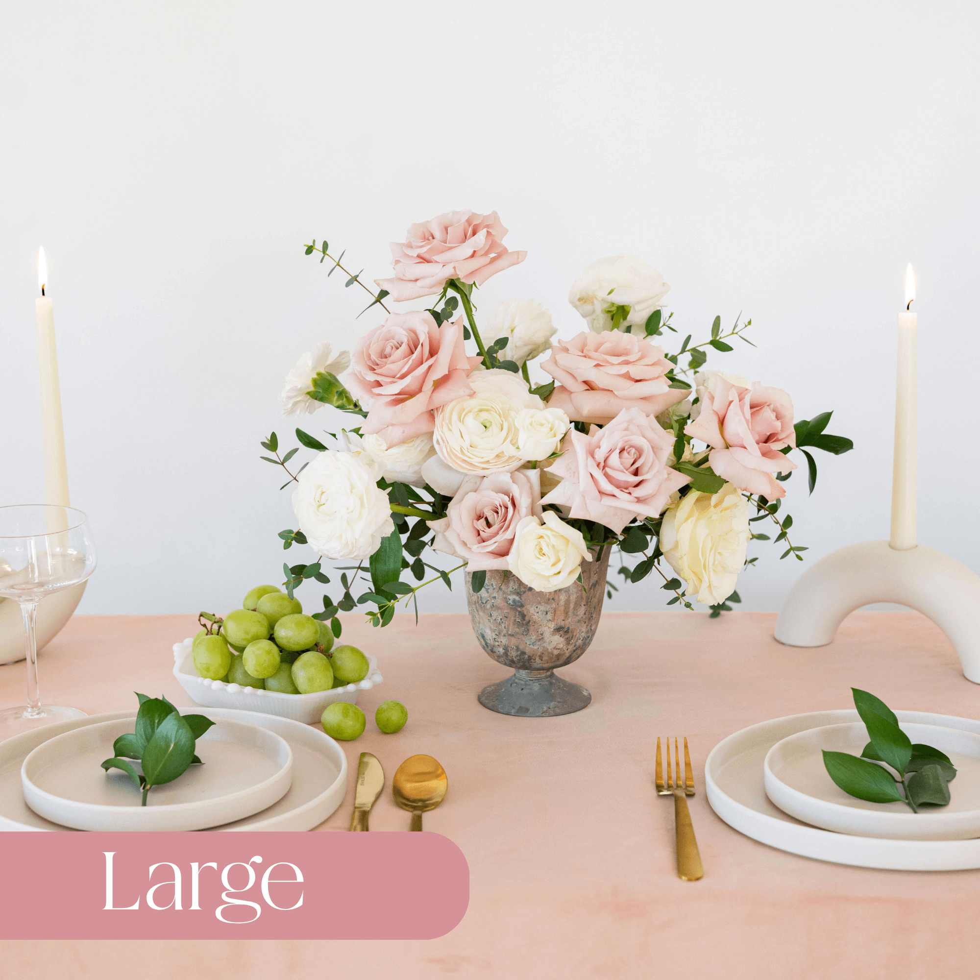 large premade wedding flowers