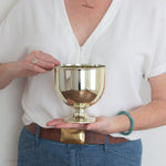 Classic Gold Footed Chalice