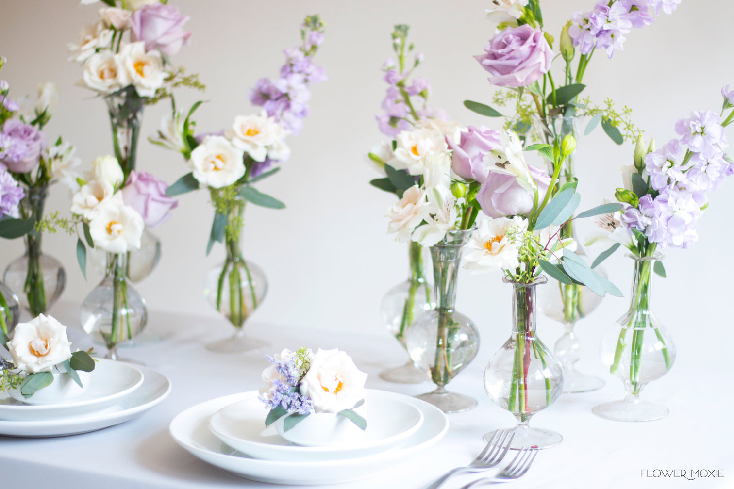 lavender bud vases
