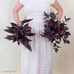 Tinted Burgundy Greenery Mixed Box