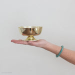 Classic Gold Mini Plastic Chalice Compote