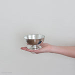 Classic Silver Mini Plastic Chalice Compote