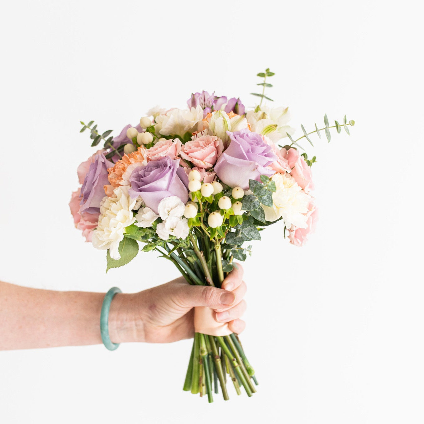 pastel prom flowers