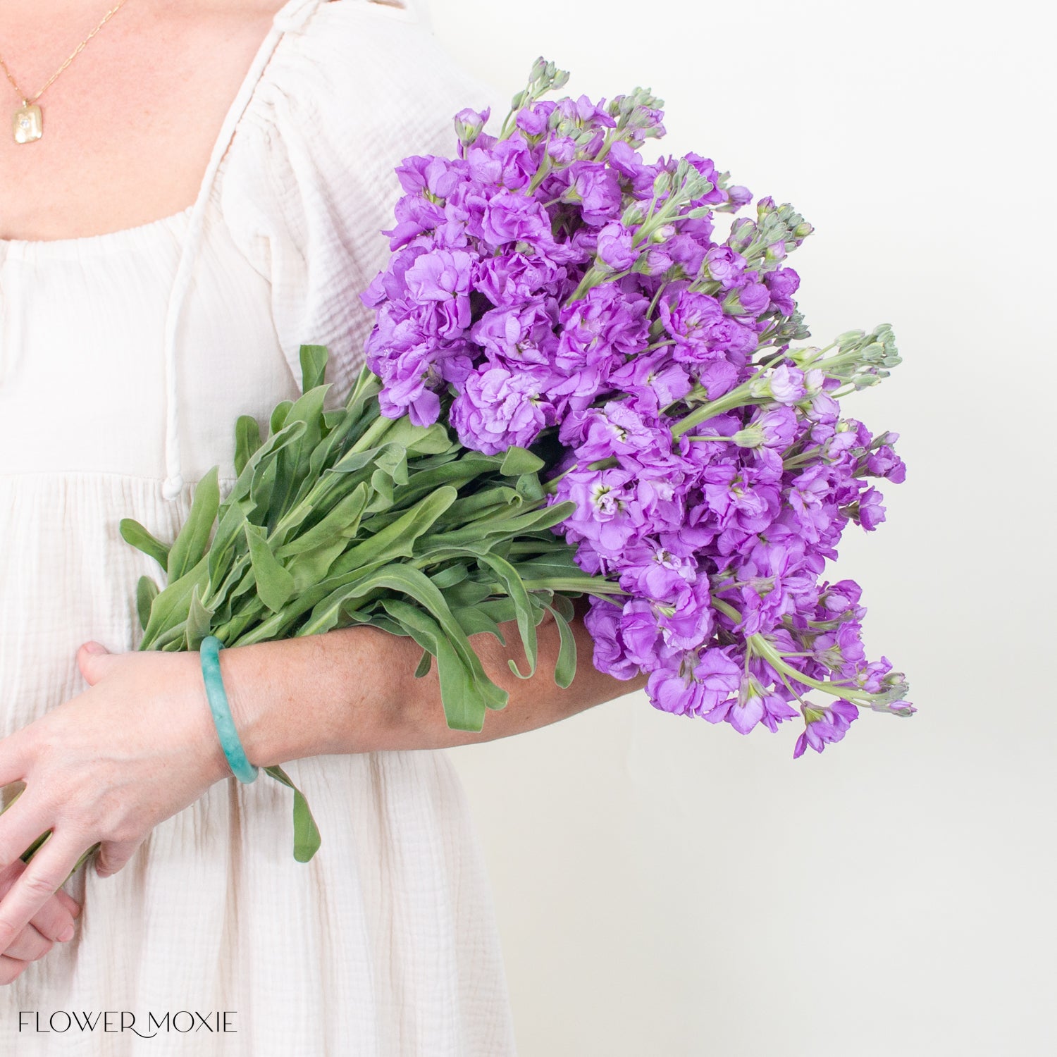 stock lavender purple flower Purple Stock Flower | Bulk DIY Wedding Flowers | Flower Moxie 120 stems