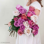 Rainbow Lavanda Rose Bouquet