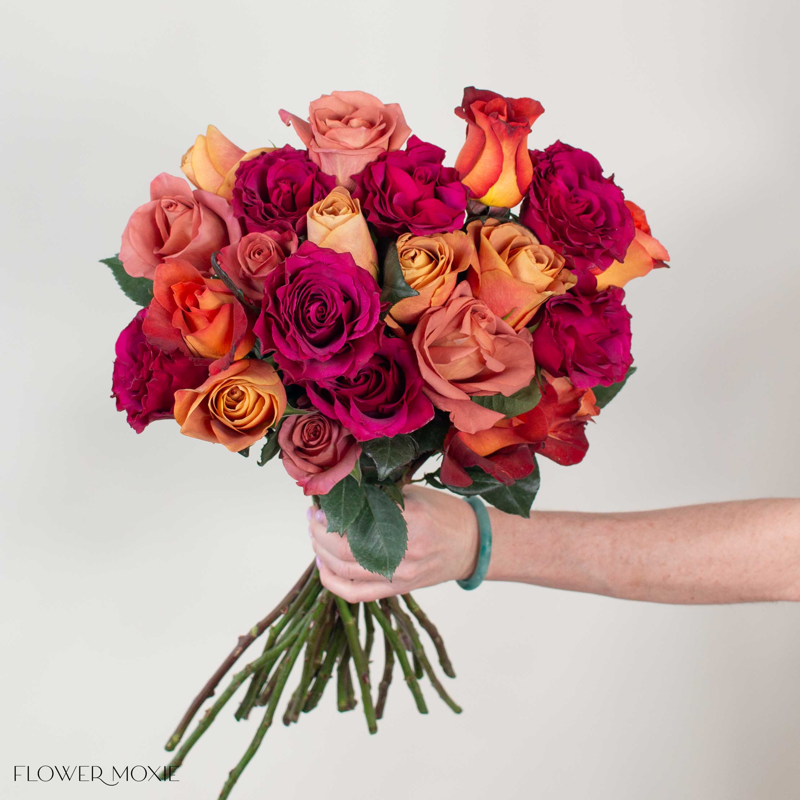 Autumn Spice Rose Mix | DIY Wedding Flowers | Flower Moxie